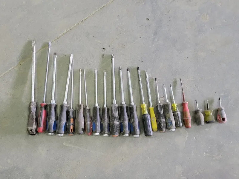 Innenausstattungs-Kombination Assorted Screw Driver, (Set 21)