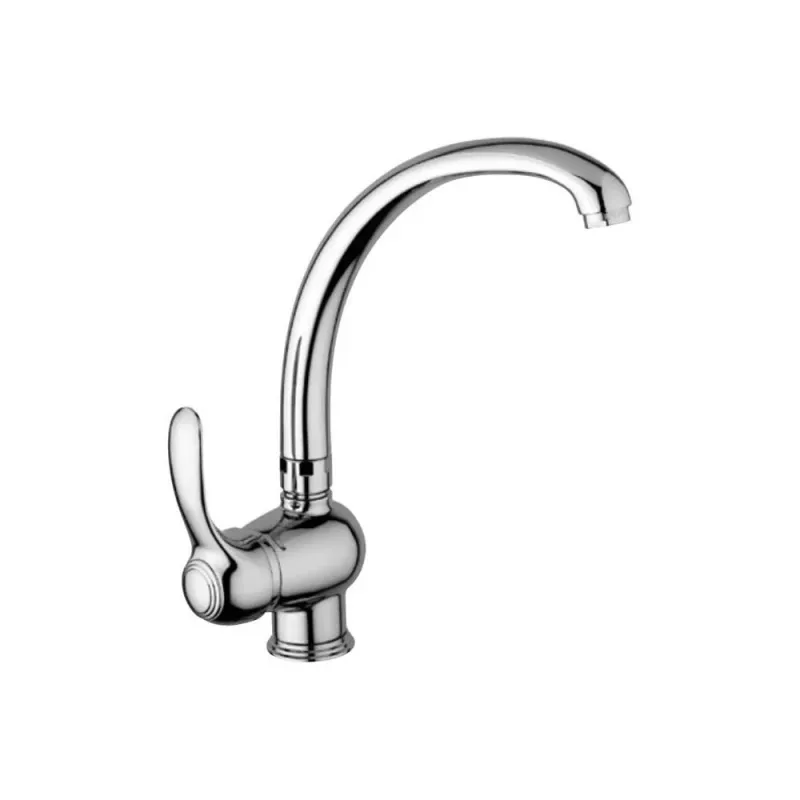 Hochleistungs- Mischbatterie Spüle hoher Auslauf Serie Flavia Modell FA181CR verchromt Paffoni