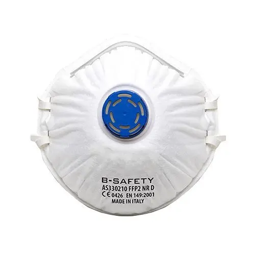 B-SAFETY pure breath Filtermaskemaske Ausatemventil FFP2 VE: 10 Stück AS330210
