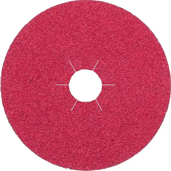 Klingspor FS 964 Fiberscheiben Keramik 125 x 22 mm Korn 36 Sternloch VE: 25 Stück 330485
