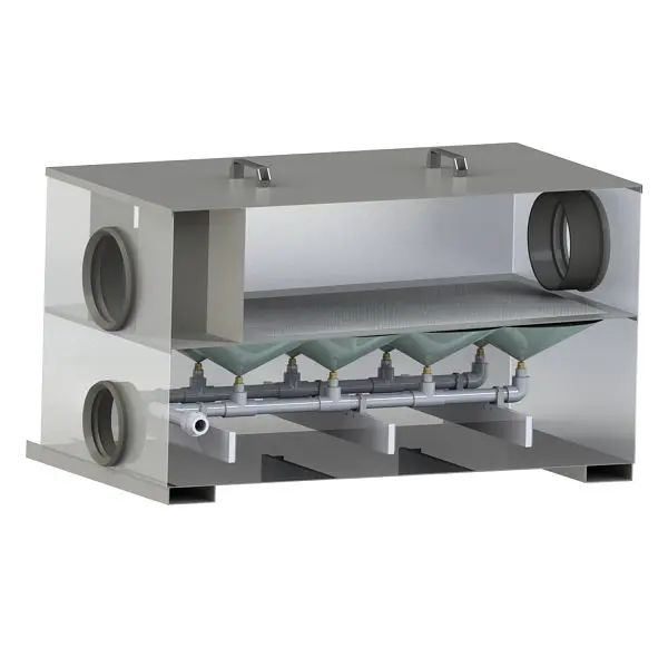 ewuaqua iWater Volumenfilter Inox DN 150 11105