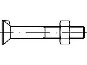 Senkschrauben DIN 604 Mu Stahl M 20 x 60 VE=S (25 Stück)