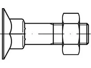 Senkschrauben DIN 605 Mu Stahl M 10 x 30 VE=S (200 Stück)