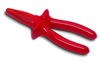 Lemp Flachzange mit Arbeitskopfbeschichtung 160mm isoliert VDE-GS 217416