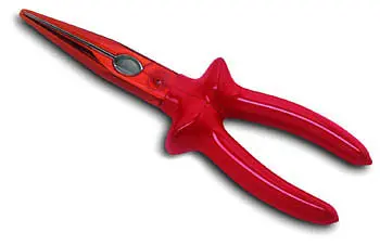 Lemp Telefonzange lineare mit Arbeitskopfbeschichtung 200mm isoliert 225520