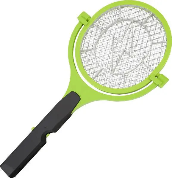 Gardigo Fly Swatter 90° Bzzz 25164 Stromgitter Fliegenklatsche (L x B x H) 445 x 228 x 28 mm Schwarz, Grün 1 St. für ho...