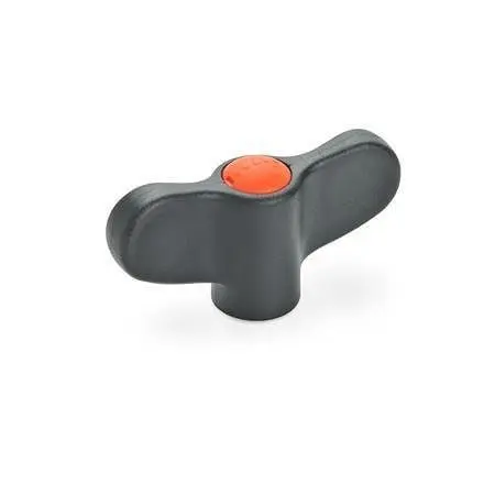 Ganter Flügelmuttern mit Messing-Buchse (GN 634-70-M8-E-DOR) VE: 25 Stück 634-70-M8-E-DOR