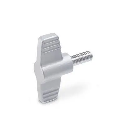 Ganter Flügelschrauben Edelstahl (GN 835-58-M8-20-MT) VE: 10 Stück 835-58-M8-20-MT