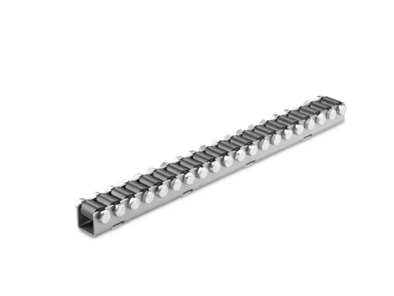 Torwegge Röllchen U-Leiste RU-20ST brüniert Meterware 0047092