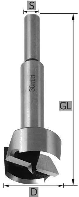 Edessö Forstnerbohrer WS GL90 mm : 50 GL: 90 C: 10 146850010