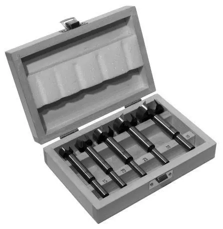 Edessö Forstnerbohrer-Set Holzkiste Inhantik: Ø 15 20 25 und 30 mm 146915035