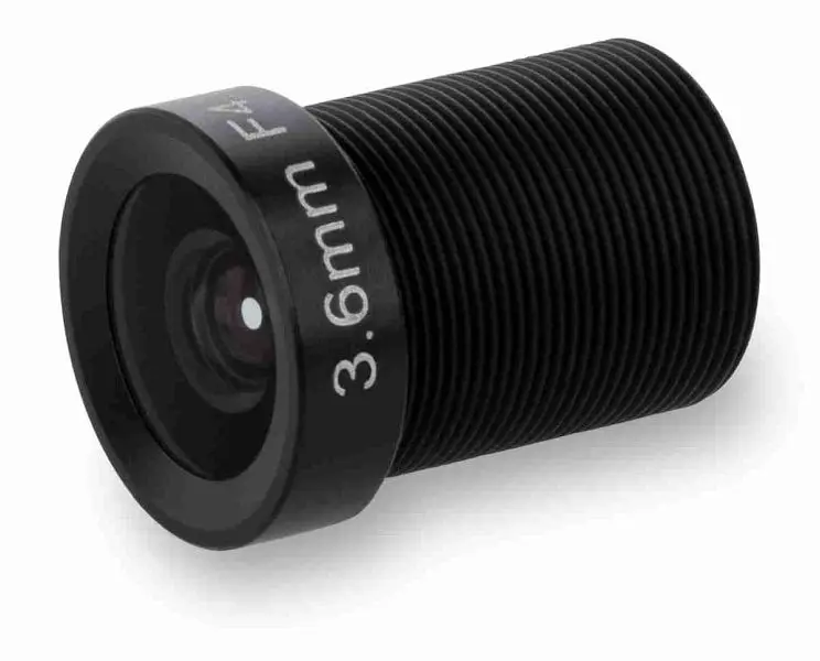 di-soric O-S1-S-036-40 Objektiv mit S-Mount Brennweite 36 mm Blendenzahl (F) 40 213094