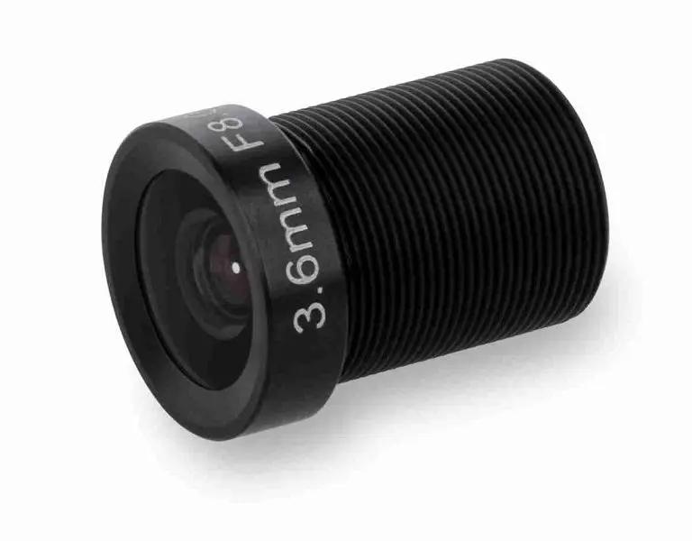 di-soric O-S1-S-036-80 Objektiv mit S-Mount Brennweite 36 mm Blendenzahl (F) 80 213095