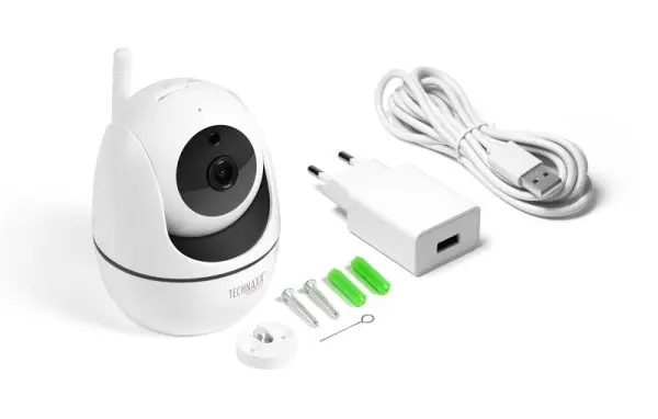 Technaxx FullHD WLAN IP PT Innenkamera TX-146 4882 4260358124124