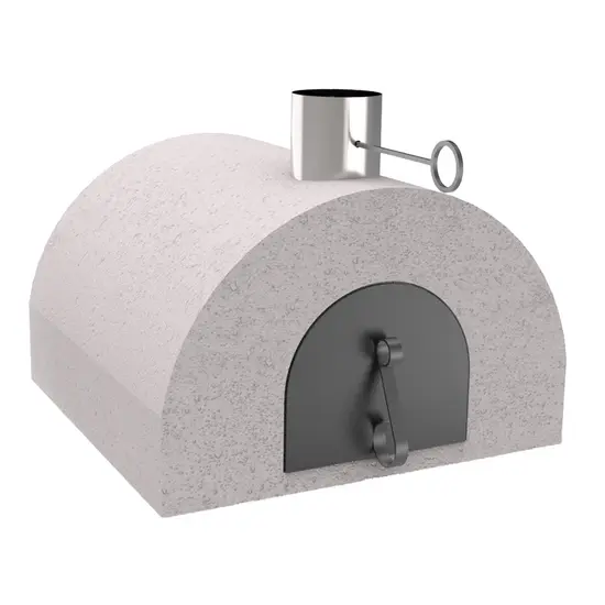 Edilmark FR 1600 - Einbau-Holzbackofen mit Backfläche 86x84 cm