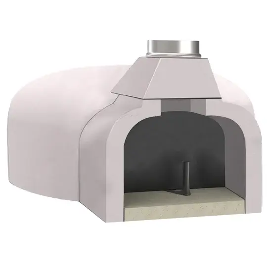 Grill- Edilmark FR 95 - Einbau-Holzbackofen mit Backfläche 76x81 cm