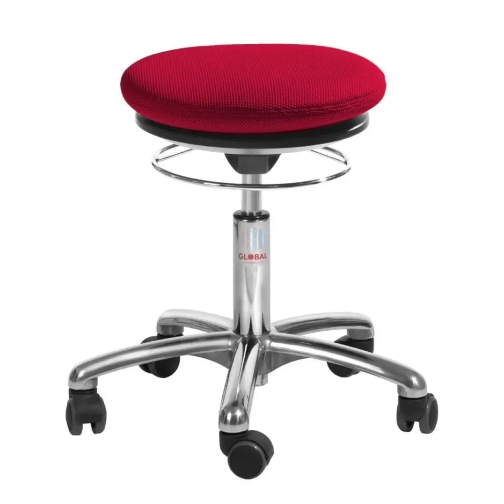 Global Stole /S Hocker Pilates, 3D-Stoff mit verstellbarem Klettverschluss