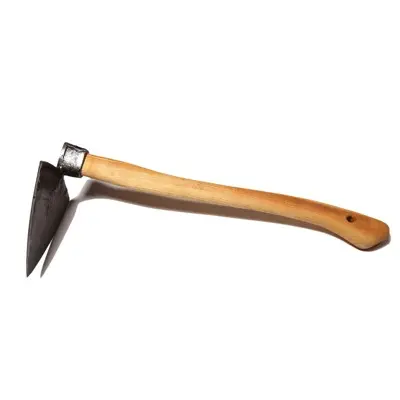 Kniepolster- KRUMPHOLZ® - Handhacke Herzform m. Eschen-Kuhfuß-Stiel