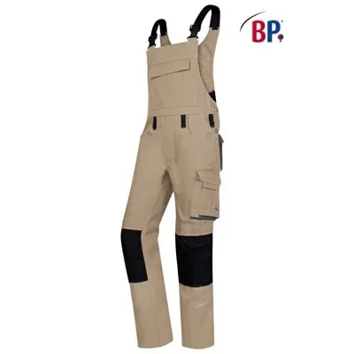 BP® - Latzhose 1804 720 sahara, Größe 46n