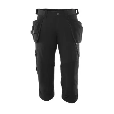 MASCOT® - Dreiviertel-Hose ACCELERATE mit Hängetaschen Schwarz 18249-311-09, Größe C50