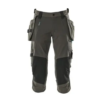 MASCOT® - Dreiviertel-Hose mit Hängetaschen INNOVATIV, Dunkelanthrazit, Größe C49