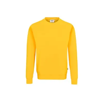 Schnittschutz- HAKRO - Sweatshirt Mikralinar® 475, sonne, Größe 2XL