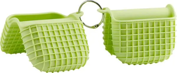Staubmasken- tepro Garten 8333 Silikon Grillhandschuh Grün