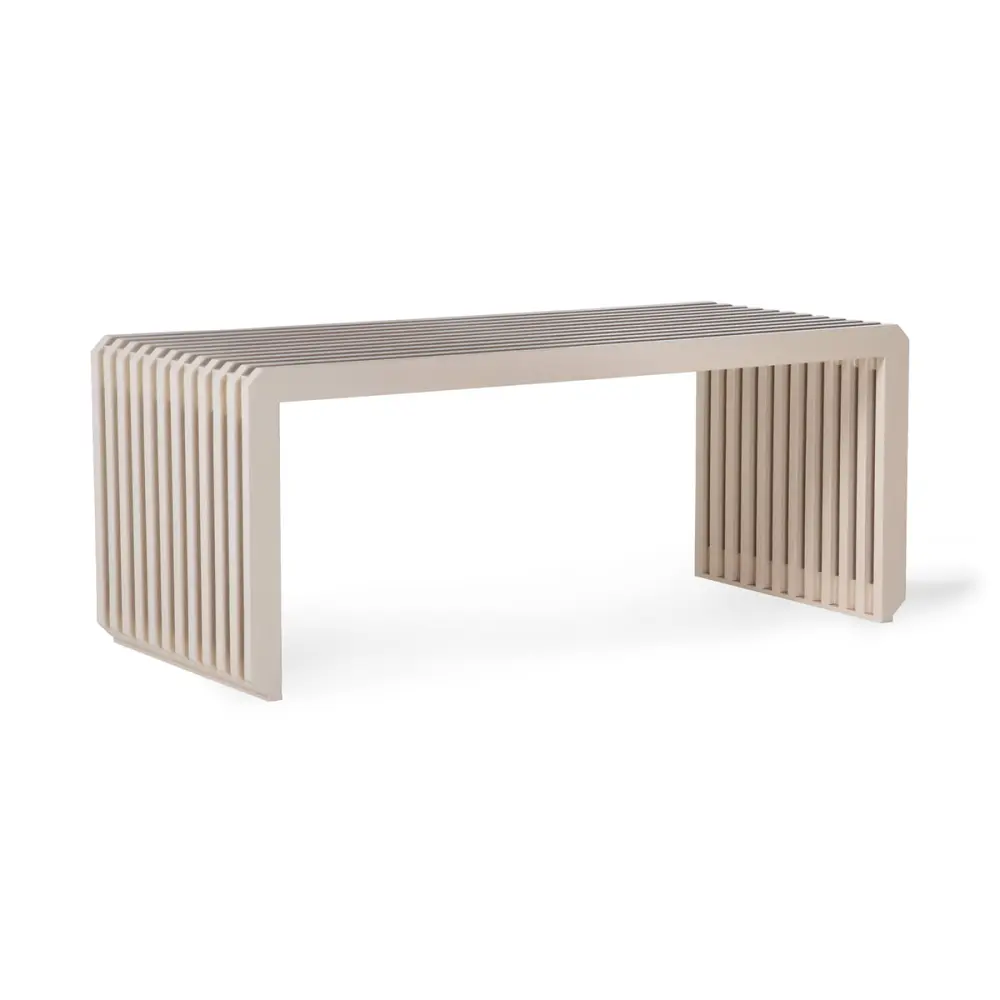 HKliving - Slatted Bank aus Acacia-Holz