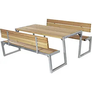Loungesessel- Gruppensitzbank, Länge 1760 mm, mit Rückenlehne, braun.