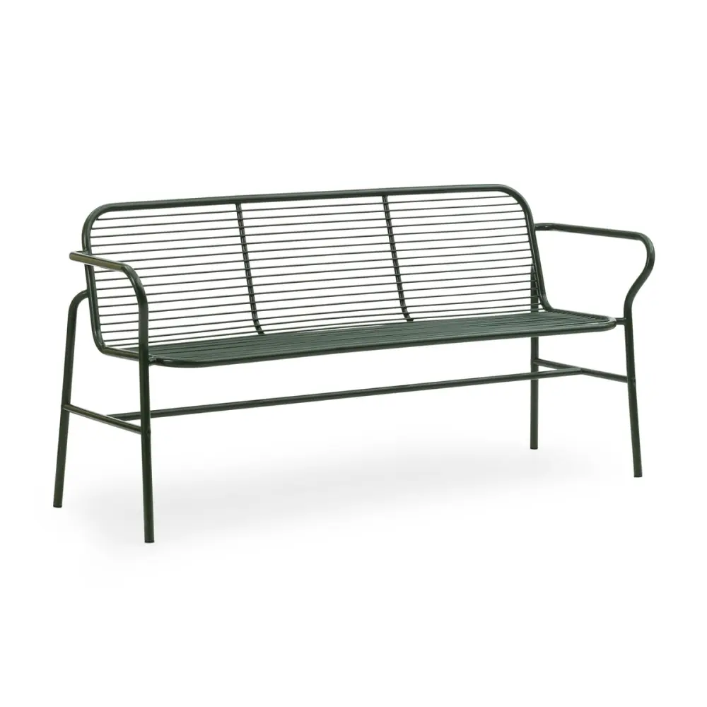 Normann Copenhagen - Vig Dining Bench für Balkon und Terrasse