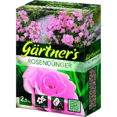 Hochbeet- Gärtner´s - Rosendünger, 2,5 kg, org.-mineral.
