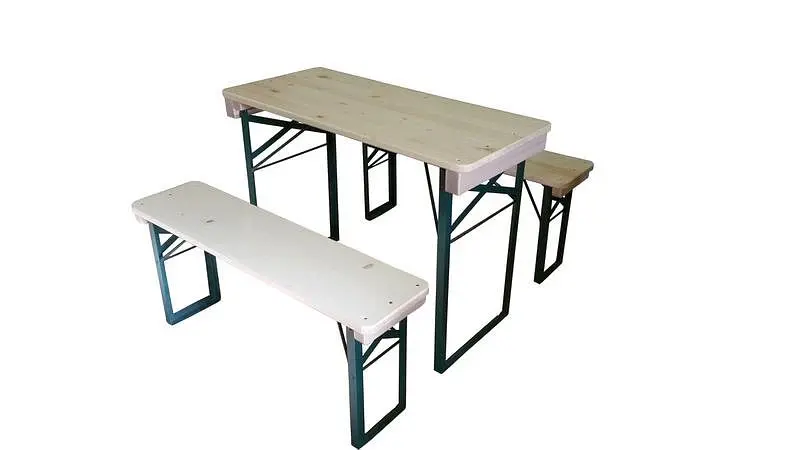 Klappmöbel Lönne Bierzeltgarnitur 109 cm Tisch 50 cm 7210