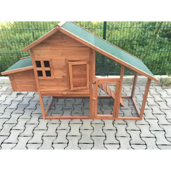 Metra Hühnerstall mit Auslauf 172 x 66 x 120 cm 10365