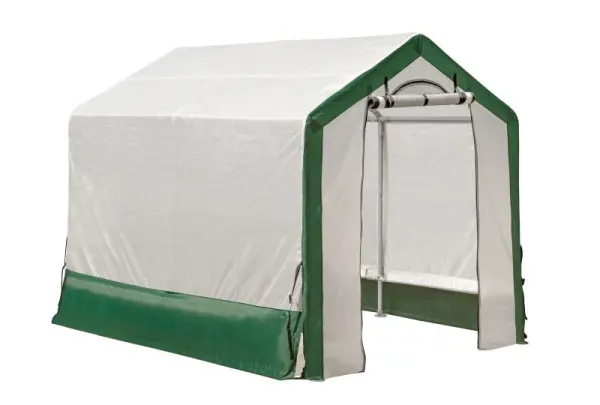 ShelterLogic Foliengewächshaus 180x240x200 cm mit zwei Fenstern SL70699