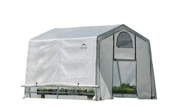 ShelterLogic Gewächshaus mit massivem Gestell 300x300x240cm 9m² SL70680