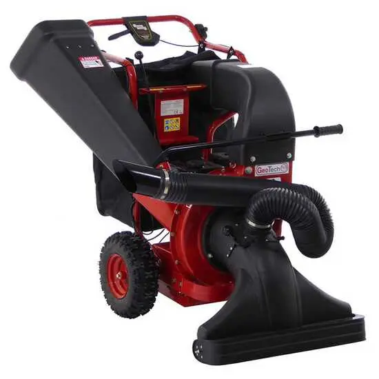 GeoTech LV650 SPBS Prachtvoll - Laubsauger mit Häcksler - Radantrieb und Gänge - B&S Vanguard