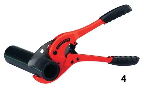 Astscheren- ROTHENBERGER Kunststoffschere ROCUT® TC 75 Prof.0-75mm PP/PE/PB/PEX/PVDF ROTHENBERGER
