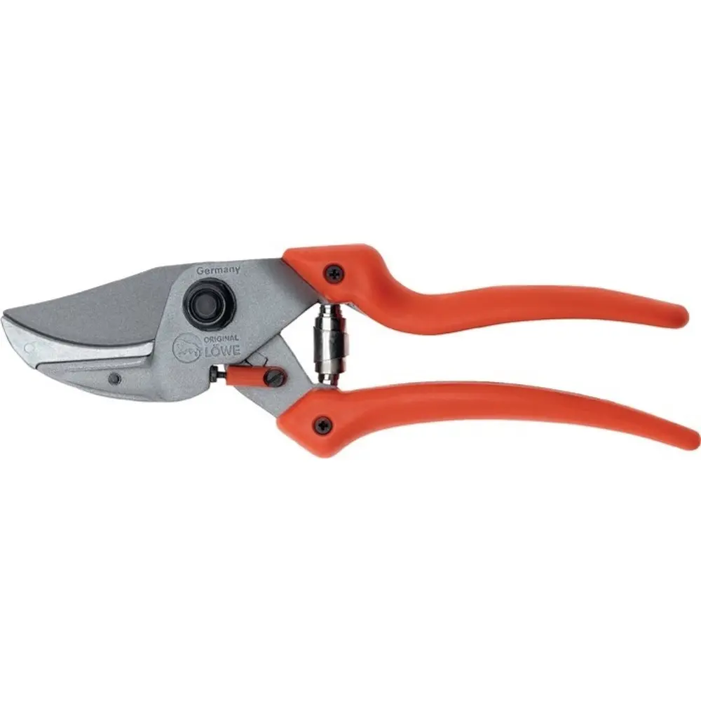 Ergonomische Premium LÖWE Gartenschere Amboss Löwe 8.107