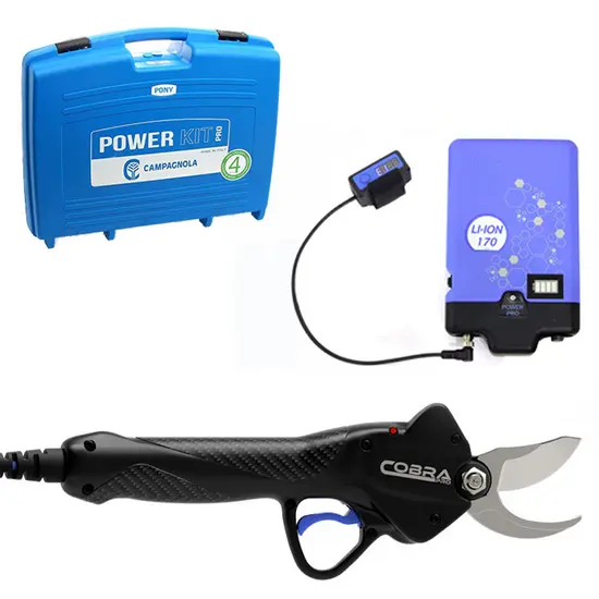 Wurzel- Akku Baumschere Campagnola COBRA PRO - Power Kit 170 LI-ION - 3,5 ah
