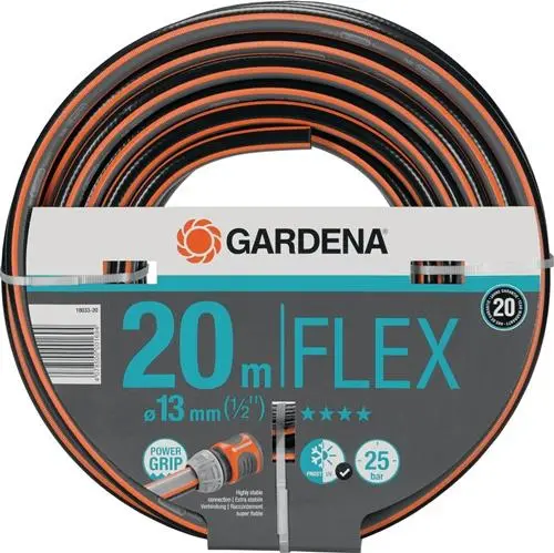 Premium Bewässerungs GARDENA Wasserschlauch FLEX L.25m ID 25mm GARDENA