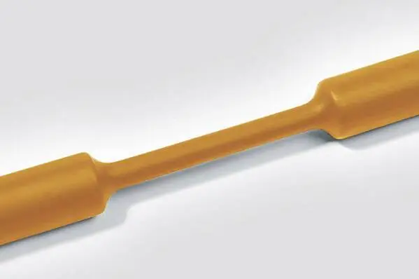 HellermannTyton 309-21273 Schrumpfschlauch ohne Kleber Orange 12.70 mm 6.40 mm Schrumpfrate:2:1 Meterware