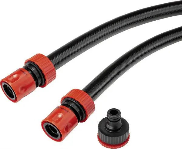 TOOLCRAFT TO-6897045 13 mm 1/2 Zoll 1 St. Schwarz Gartenschlauch 50 m