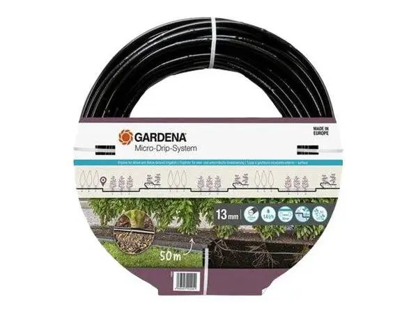 GARDENA Micro-Drip System Tropfrohr 13 mm (1/2") Ø 13504-20 kompatibel mit Gardena-Systemen