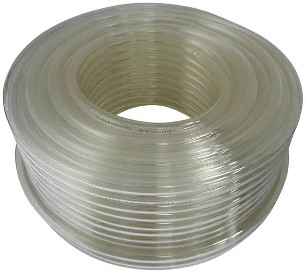 TRU COMPONENTS Druckluftschlauch TC-12832952 PU4X2.5 Transparent Polyurethan Gläsern Innen-Durchmesser: 2.5 mm 10 ba