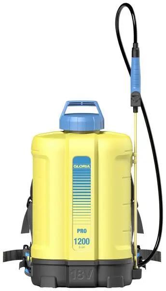 Gloria Haus und Garten 000067.0000 Pro 1200 li-on Rückensprühgerät 12 l