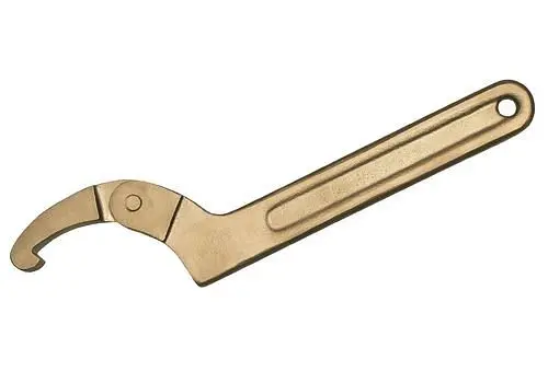 KS Tools Gelenkhakenschlüssel 32 - 75 mm Sonderbronze funkenfrei für Ex-Zonen 250340
