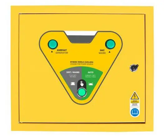 Hahn &amp; Sohn ATS-Anschluss 100A Benzin 12018