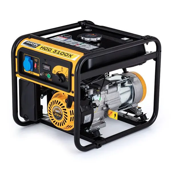 Hahn &amp; Sohn Benzin Generator HGG 3100X - AVR 3300W 9176