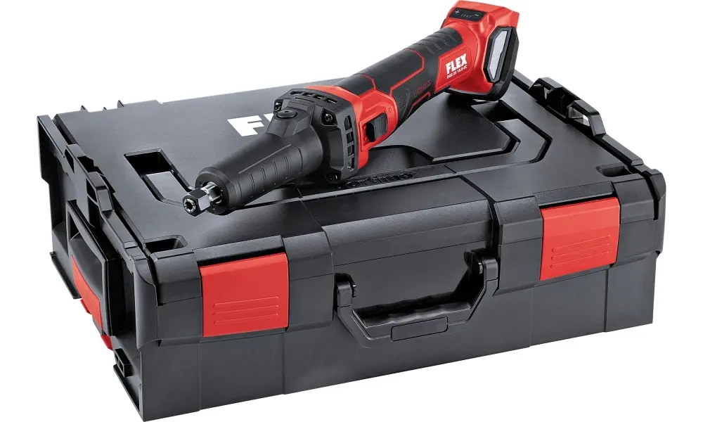 FLEX Akku-Geradschleifer 180 V mit variablem hohem Umdrehungsratebereich DGE 25 18.0-EC 518972