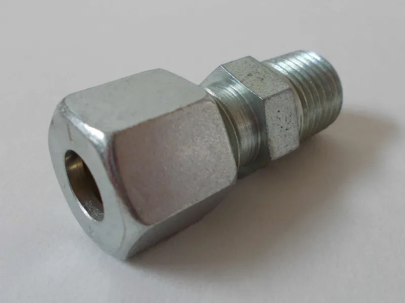 Gerade Einschraub-Verschraubung GEN-8 als Ersatzteil für Schneidring-Verschraubung 8mm